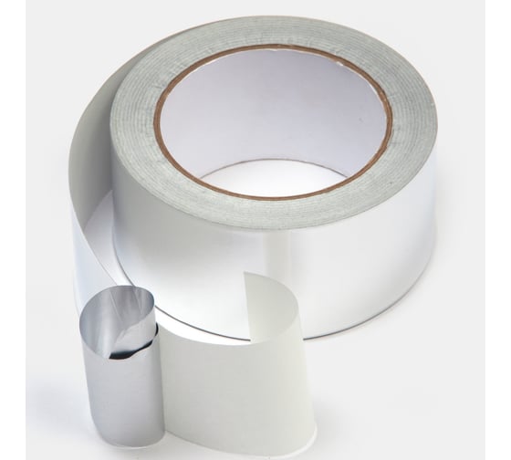 Алюминиевая клейкая лента Megaflex termo foil 50 мм, 40 м MEGTE.50.40