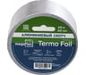 Алюминиевая клейкая лента Megaflex termo foil 50 мм, 40 м MEGTE.50.40