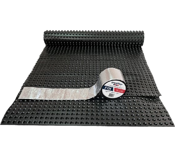 Односторонняя лента-герметик Gruntflex fix 10 см, 10 м GRUFIX.10.10