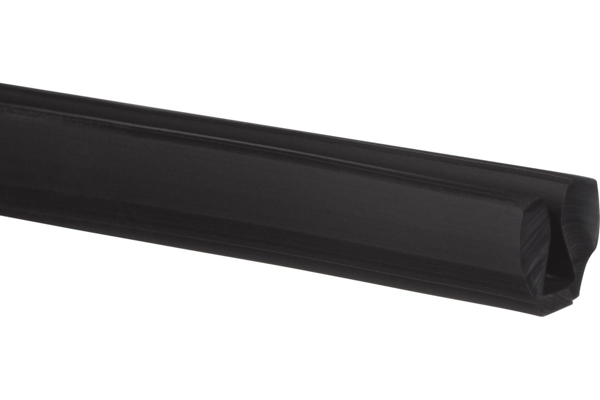 Силиконовый уплотнитель Mebax Премиум №2, черный, п-образный, 10/4 мм ...