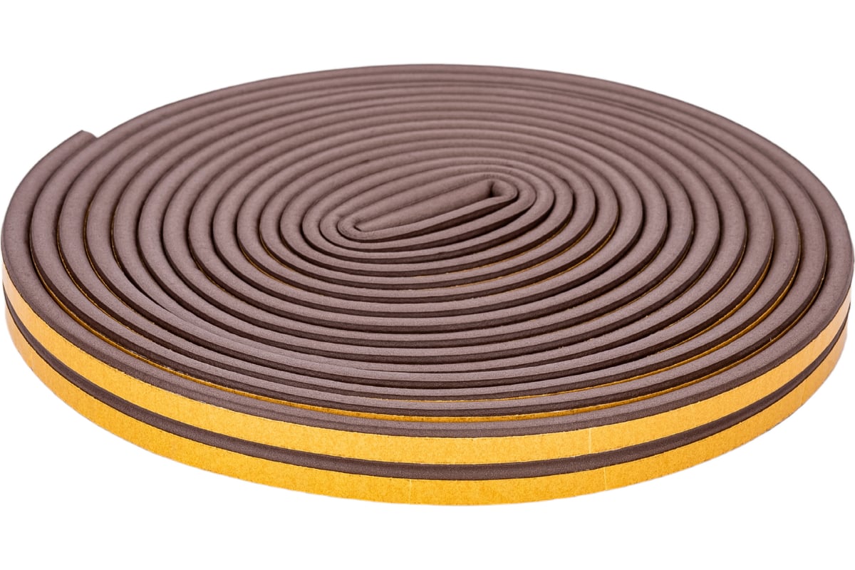 Уплотнительная самоклеящаяся лента РемоКолор вспененный EPDM каучук, D ...