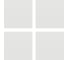 Универсальный клейкий стикер VETTA 25x25x2 мм, 4 шт., ПУ 639-020 3
