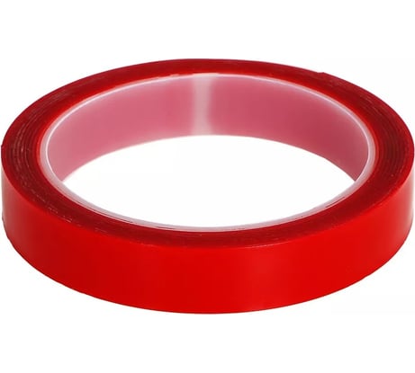 Двусторонняя сверхпрочная лента ЕРМАК невидимая, 19 мм,3 м 472-041