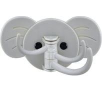 Тройной крючок МУЛЬТИДОМ "Слон", размер 9,5x5 см VL27-54