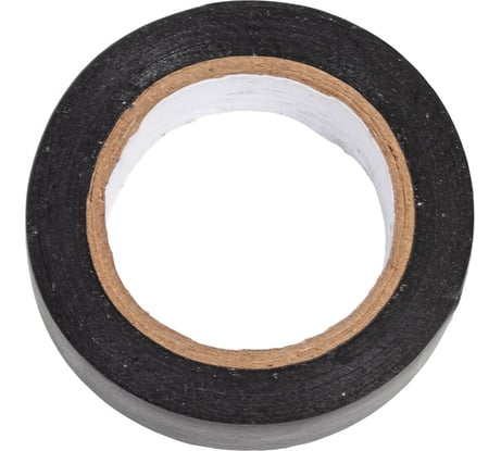 Изолента РОССНА пвх, 15 мм, черная, эконом Р861347