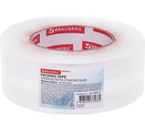 Упаковочная клейкая лента BRAUBERG Original 48 мм х 200 м, прозрачная, толщина 45 микрон 440177