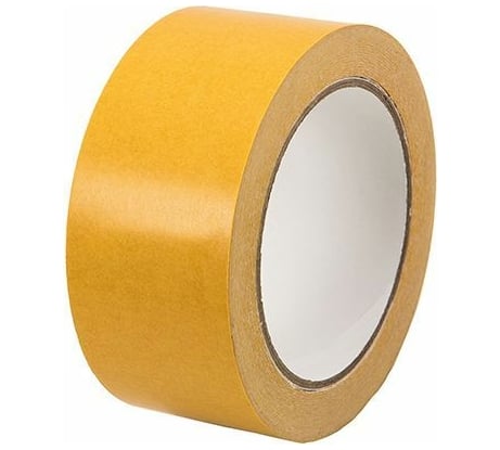 Двусторонняя клейкая лента на полипропиленовой основе Кордленд 48 мм х 10 м х 170 мкм SDV-00007