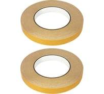 Двусторонняя клейкая лента на вспененной основе Кордленд 15 мм х 10 м, 2 шт. SDV-00018.2