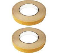 Двусторонняя клейкая лента на вспененной основе Кордленд 19 мм х 10 м, 2 шт. SDV-00020.2