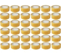 Двусторонняя клейкая лента на полипропиленовой основе Кордленд 48 мм х 25 м х 170 мкм, 36 шт. SDV-00008.36