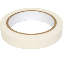 Малярная клейкая лента КОРДЛЕНД белая, 19 мм, 125 мкм, 30 м SCO-00376