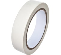 Малярная клейкая лента КОРДЛЕНД белая, 25 мм, 125 мкм, 30 м SCO-00377