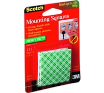 Монтажные двухсторонние квадраты (25х25мм; 16 шт.) на вспененной основе 111-RUS Scotch 24C0040369