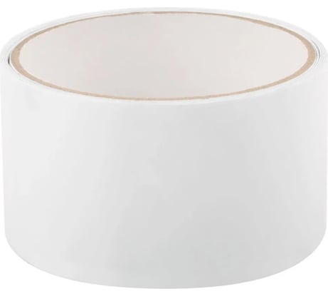 Клейкая сантехническая лента ПВХ для труб FIT IT белая, 50 мм х 0,5 мм х 1,5 м 11682