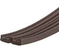 Уплотнитель Без бренда, 150 м,профиль E,коричневый /Р/ 93866