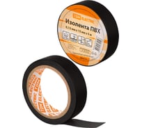 Изолента ПВХ TDM ELECTRIC 0,13x15 мм, черная, 5 м SQ0526-0076