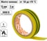 Изолента ПВХ TDM ELECTRIC 0,13x15 мм, желто-зеленая, 5 м SQ0526-0077 2