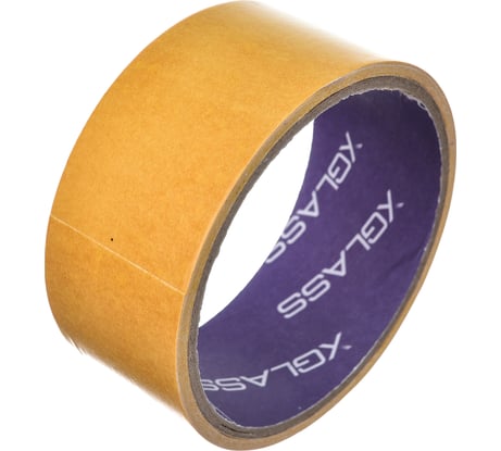 Клейкая лента X-Glass двухсторонняя, полипропилен, 38x5, 160388