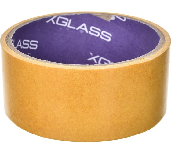 Клейкая лента X-Glass двухсторонняя, полипропилен, 38x5, 160388