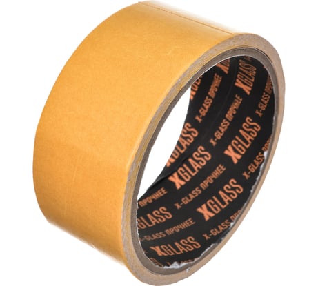 Клейкая лента X-Glass двухсторонняя, ткань, 38x5 160382