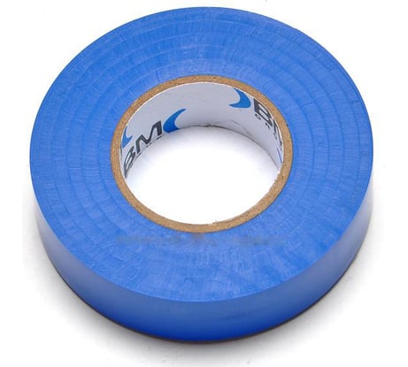 Изолента ПВХ 25 мм x 25 м, цвет синий BM Group BM-ESB2525BL