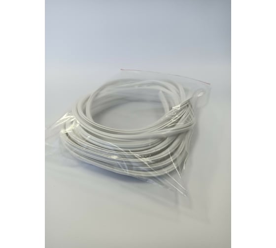 Уплотнитель притвора ЭКОТЭП REHAU 952, белый, 10 м, ЭТ-106 ЭТ-106 RAL 9016 уплотнитель (rehau 952) 10м