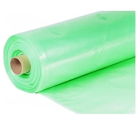 Многолетняя полиэтиленовая пленка Доминар ГОСТ, первый сорт, цвет зеленый, 120 мкм, 4 м х 5 м B99665