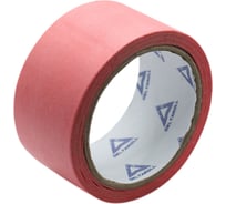 Малярная лента для деликатных поверхностей DeltaRoll розовая, 50 мм х 25 м MT115025