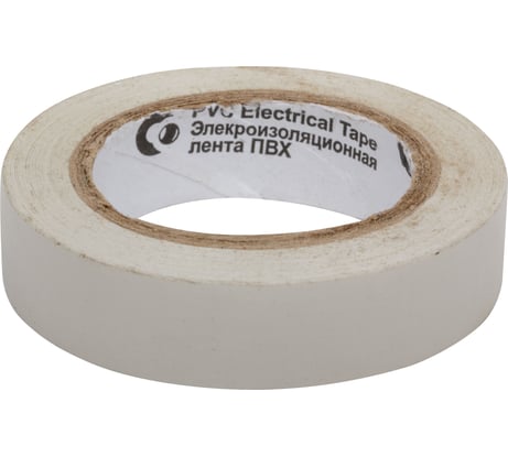 Изолента РОС ПВХ 15 мм белая 11036