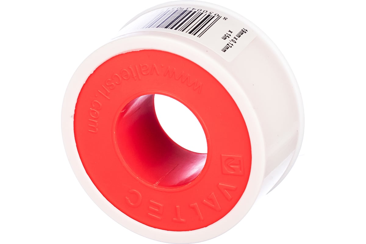 Лента-фум 19ммх0,12ммх15м Valtec VT.PTFE.0.191215 81377 в Санкт ...