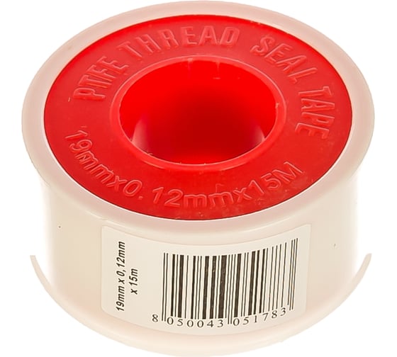 Лента-фум 19ммх0,12ммх15м Valtec VT.PTFE.0.191215 81377