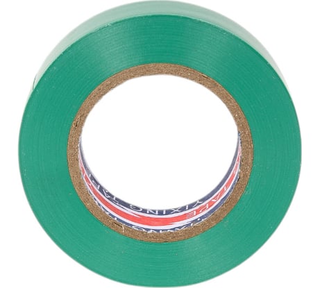 Изоляционная лента Cabeus зеленая, 19 мм х 20 м х 0.13 мм ET-GN