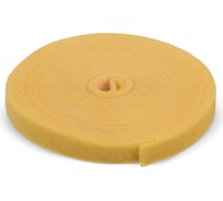 Лента (липучка) в рулоне Cabeus ширина 9 мм, длина 5 м, желтая ROL-5x9-YL