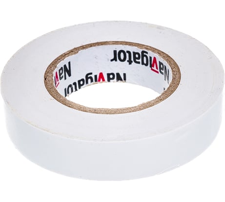 Изолента ПВХ Navigator 15мм 20м белая NIT-B15-20/WH 71102