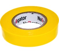 Изолента ПВХ Navigator 15мм 20м желтая NIT-B15-20/Y 71105 15567892