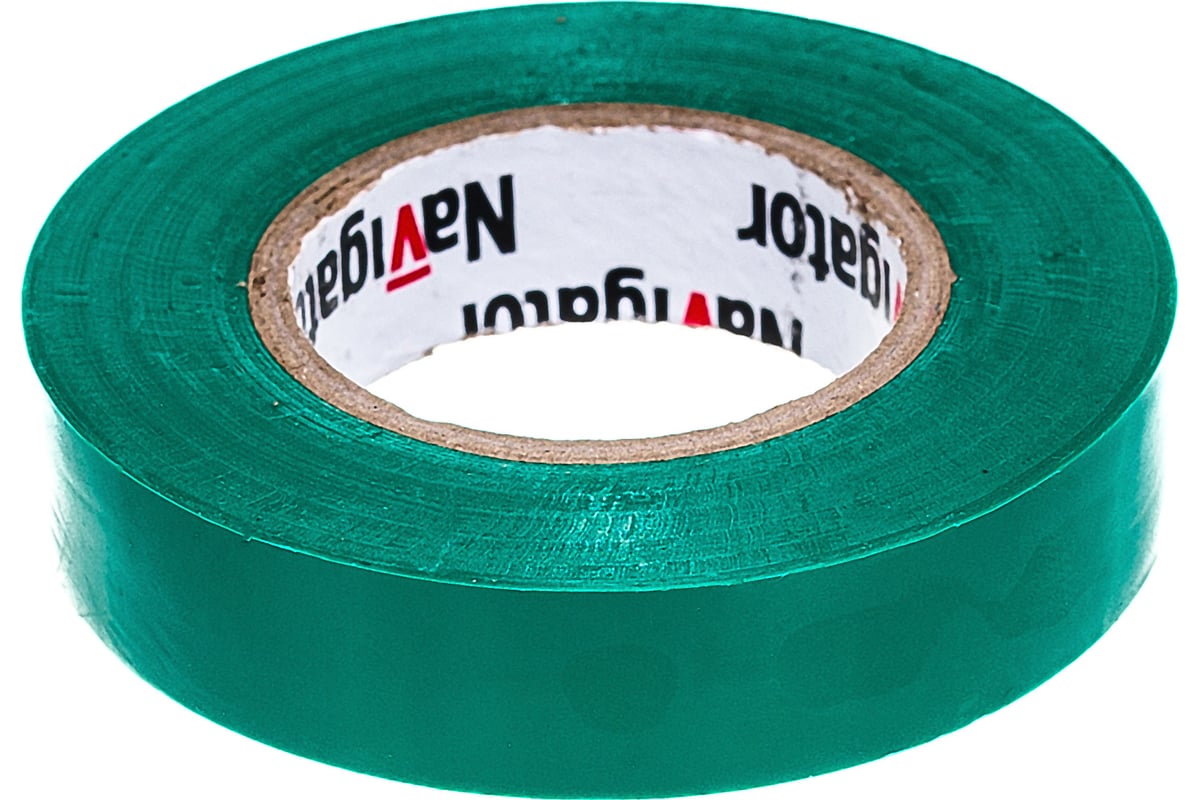 Изолента ПВХ Navigator 15мм 20м зеленый NIT-B15-20/G 71106 - выгодная ...