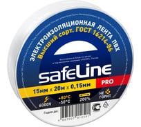 Изолента SafeLine 15/20 белый 9363