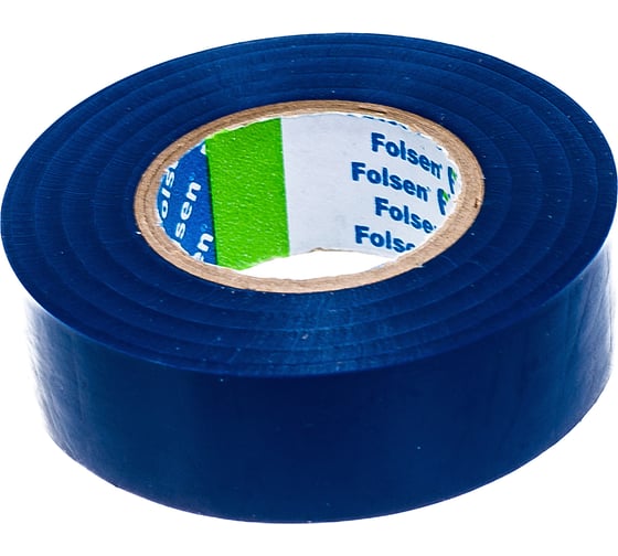 Изоляционная лента Folsen 19ммx20м синяя 012502