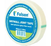 Лента для регипсовых плит Folsen 48ммx45м 077554845