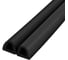Самоклеящийся уплотнитель FUARO ADH/D-12x12mm, BLACK черный 150m 43011 1
