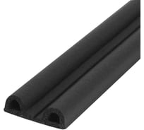 Самоклеящийся уплотнитель FUARO ADH/P-9x5,5mm BLACK черный 100m 43171