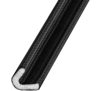 Самоклеящийся уплотнитель FUARO ADH/PPU-15x10mm, BLACK черный 500m 42979