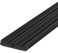 Самоклеящийся уплотнитель FUARO ADH/E-9x4mm BLACK черный 150m 43017
