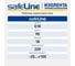 Изолента Safeline термостойкая ПВХ 19мм х 20м х 0,18 мм черная 25266 8