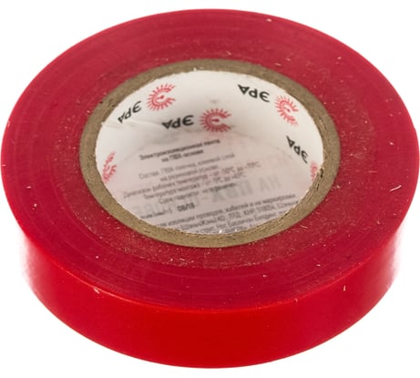 ПВХ-изолента ЭРА 15ммх20м красная C0036550