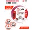 ПВХ-изолента ЭРА 15ммх20м красная C0036550 10