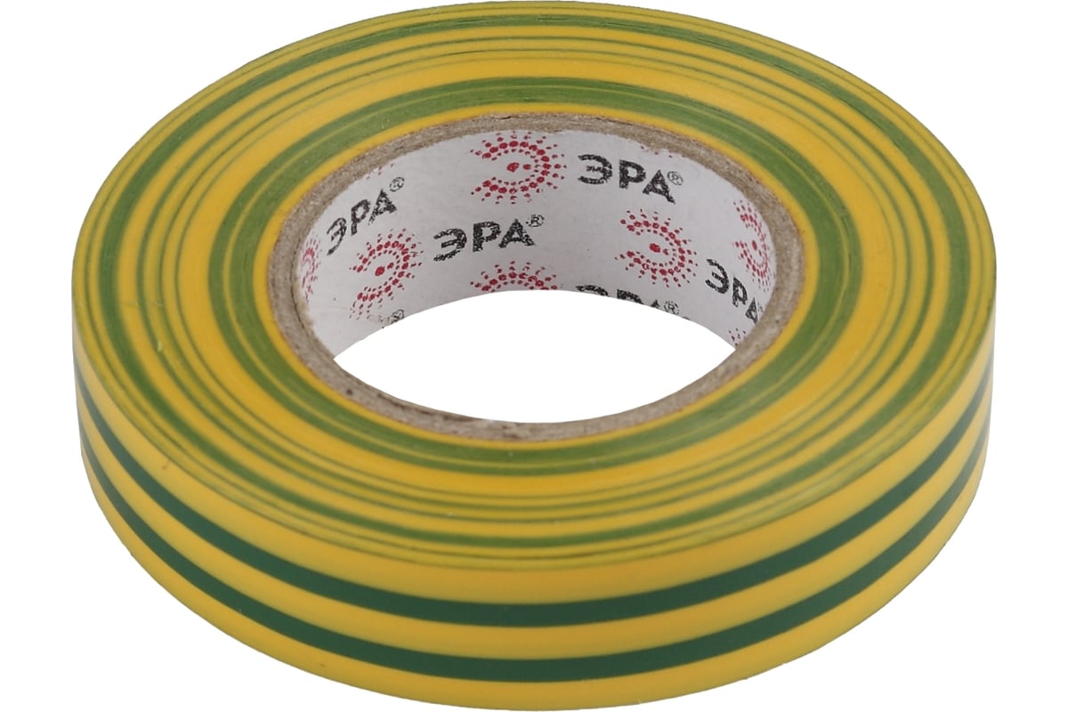 ПВХ-изолента ЭРА 15ммх10м желто-зеленая C0036559 - выгодная цена ...