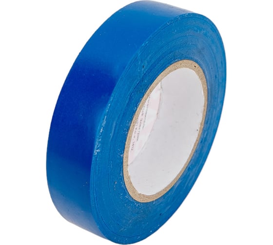 Изолента EKF 0,13x15 мм, 20 м, синяя, 10 шт. plc-iz-b-s