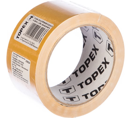 Клейкая двухсторонняя лента TOPEX 50 мм 23B224