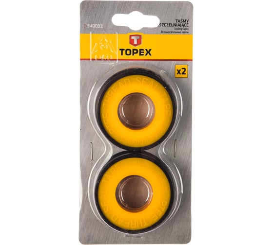Уплотнительные ленты TOPEX 2 шт. 34D092 1